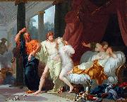 Baron Jean-Baptiste Regnault, Socrate arrachant Alcibiade du sein de la Volupte
